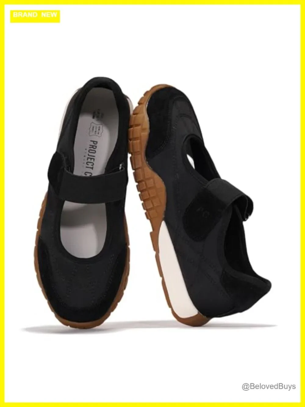 Lightweight Mary Jane Shoes with Memory Foam Insole - Non Slip Flats for Women